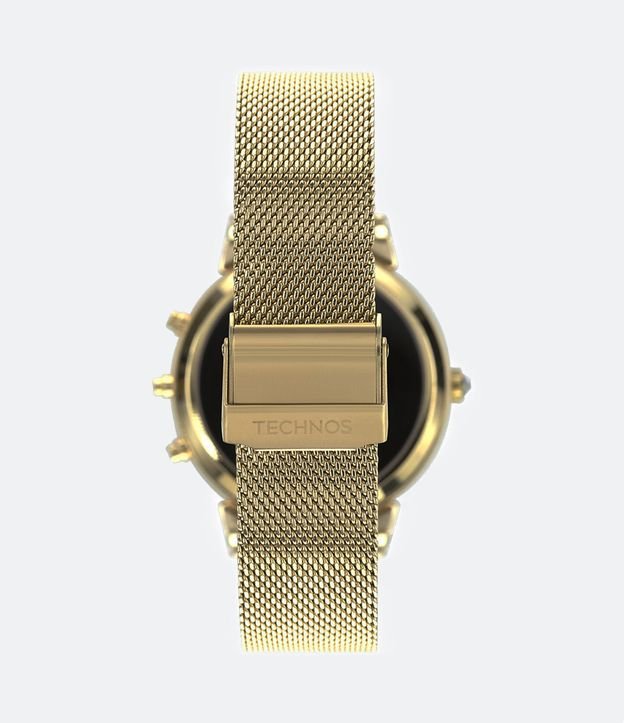 Relógio Technos com Caixa e Pulseira em Aço Dourado 9T33AH/1P Dourado 3