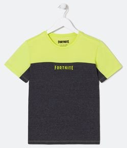 Camiseta Infantil com Estampa Fortnite - Tam PP a G