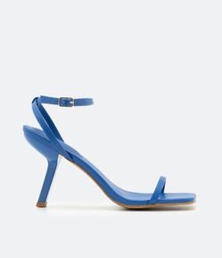 Sandália com Tira Única e Salto Fino