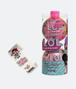 Kit de Shampoo e Condicionador Cachos com brinde LOL View