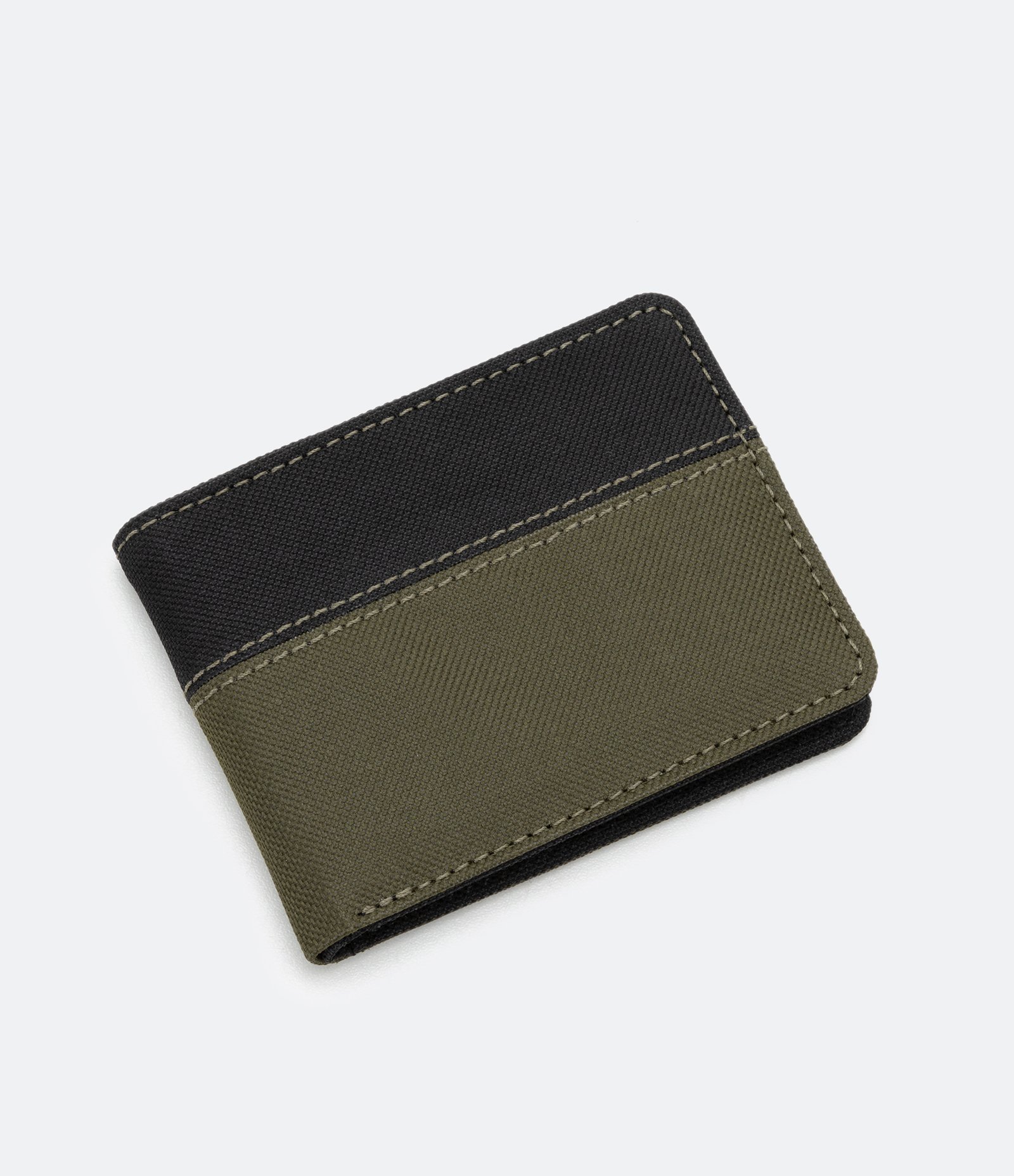 Carteira Dobravel Bicolor Verde 1
