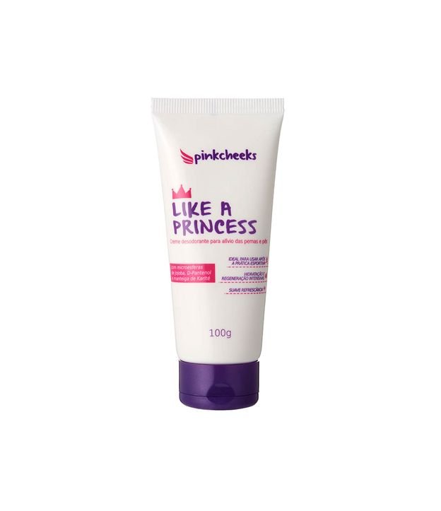 Creme Relaxante para Pernas e Pés Like a Princess Pink Cheeks