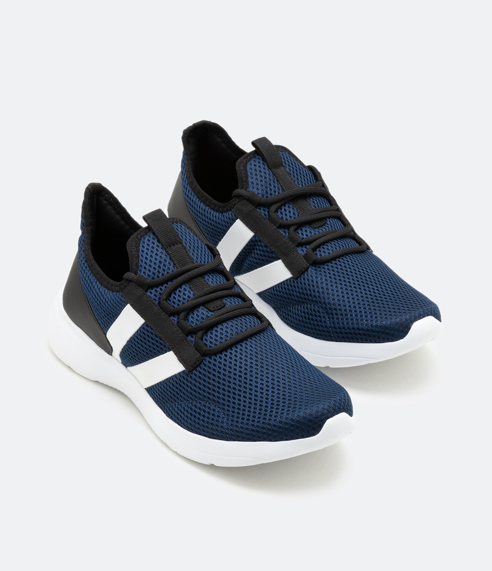 Tênis Esportivo Jogging Cano Baixo com Detalhes Contrastantes Viko Azul 5