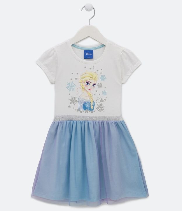 Vestido Elsa Frozen - Meu Vestidinho