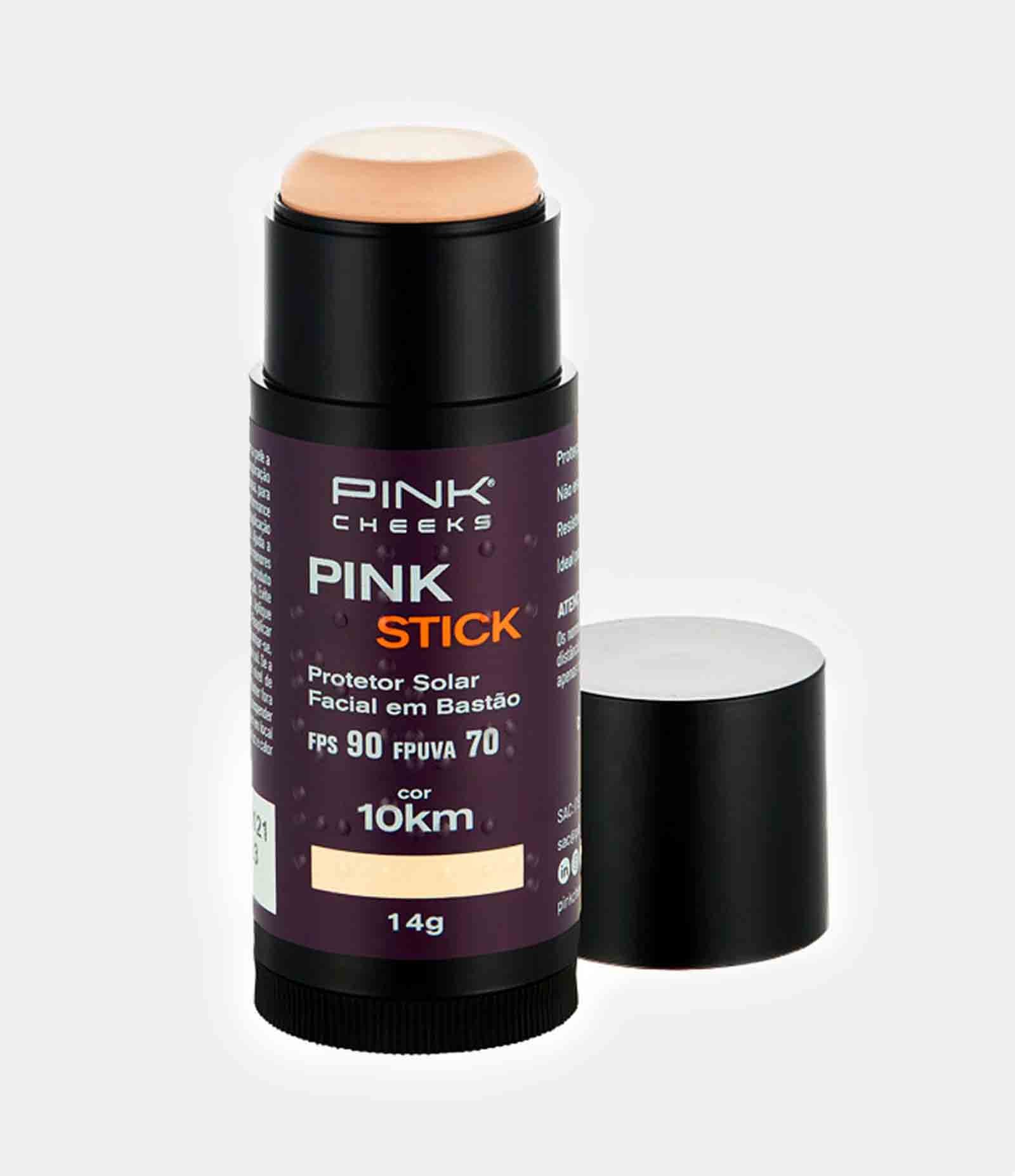Protetor Solar com Cor Pink Stick Pink Cheeks 14g 1