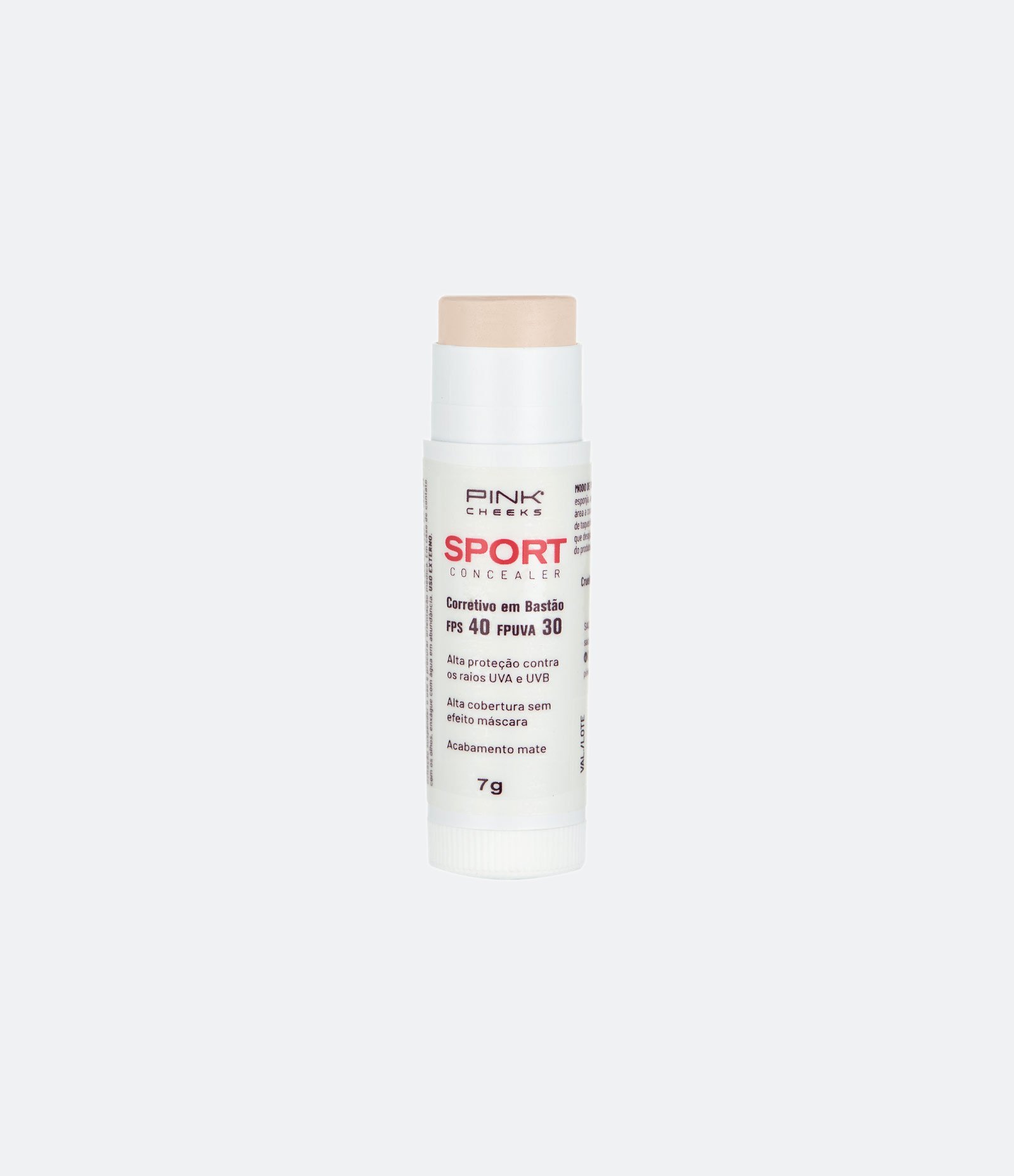 Corretivo em Bastão Sport FPS40 Pink Cheeks C10 1