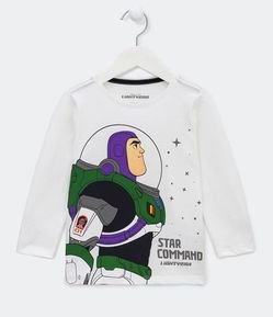 Camiseta Infantil com Estampa do Buzz Toy Story - Tam 1 a 5 anos