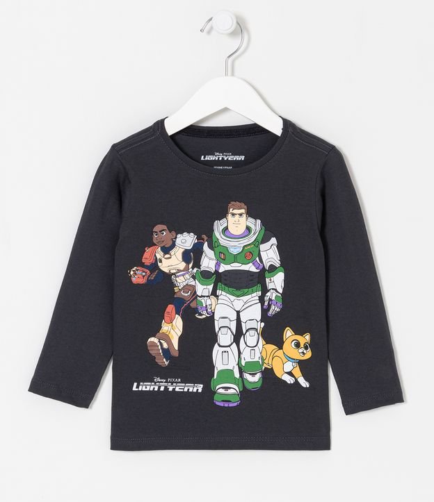 Camiseta Infantil com Estampa de Buzz e Turma - Tam 1 a 5 anos