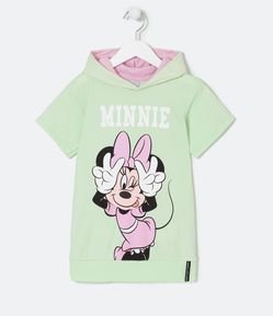 Vestido Infantil en Algodón con Estampado Minnie - Talle  1 a 5 años