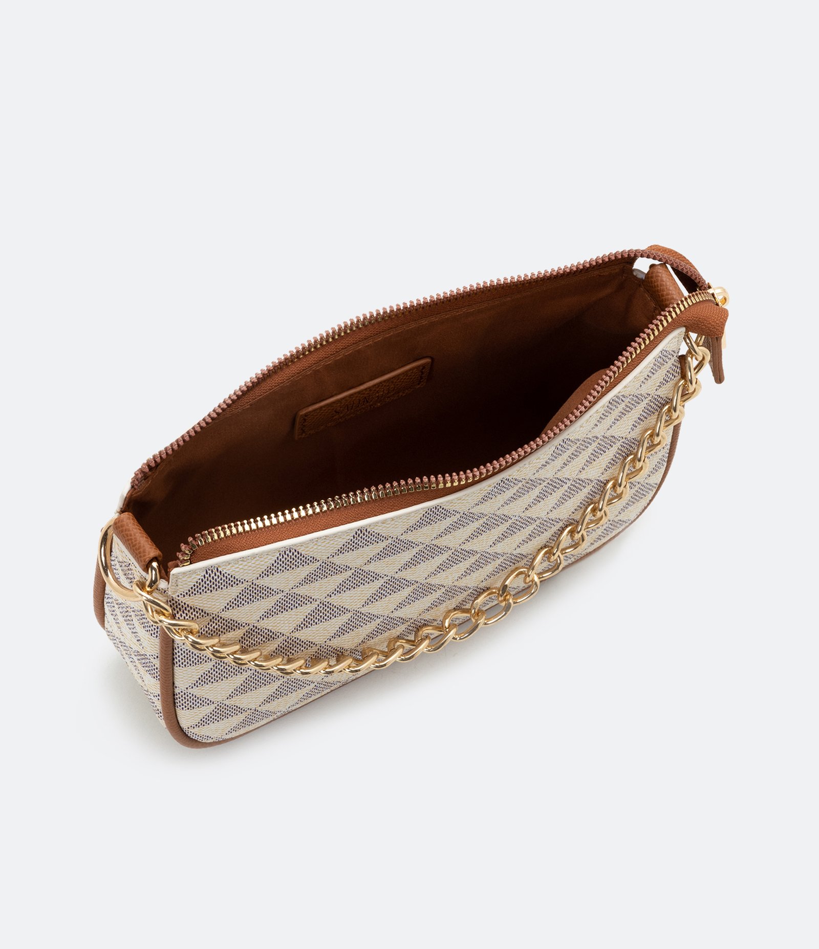 Bolsa Transversal Baguete com Alça de Corrente 4