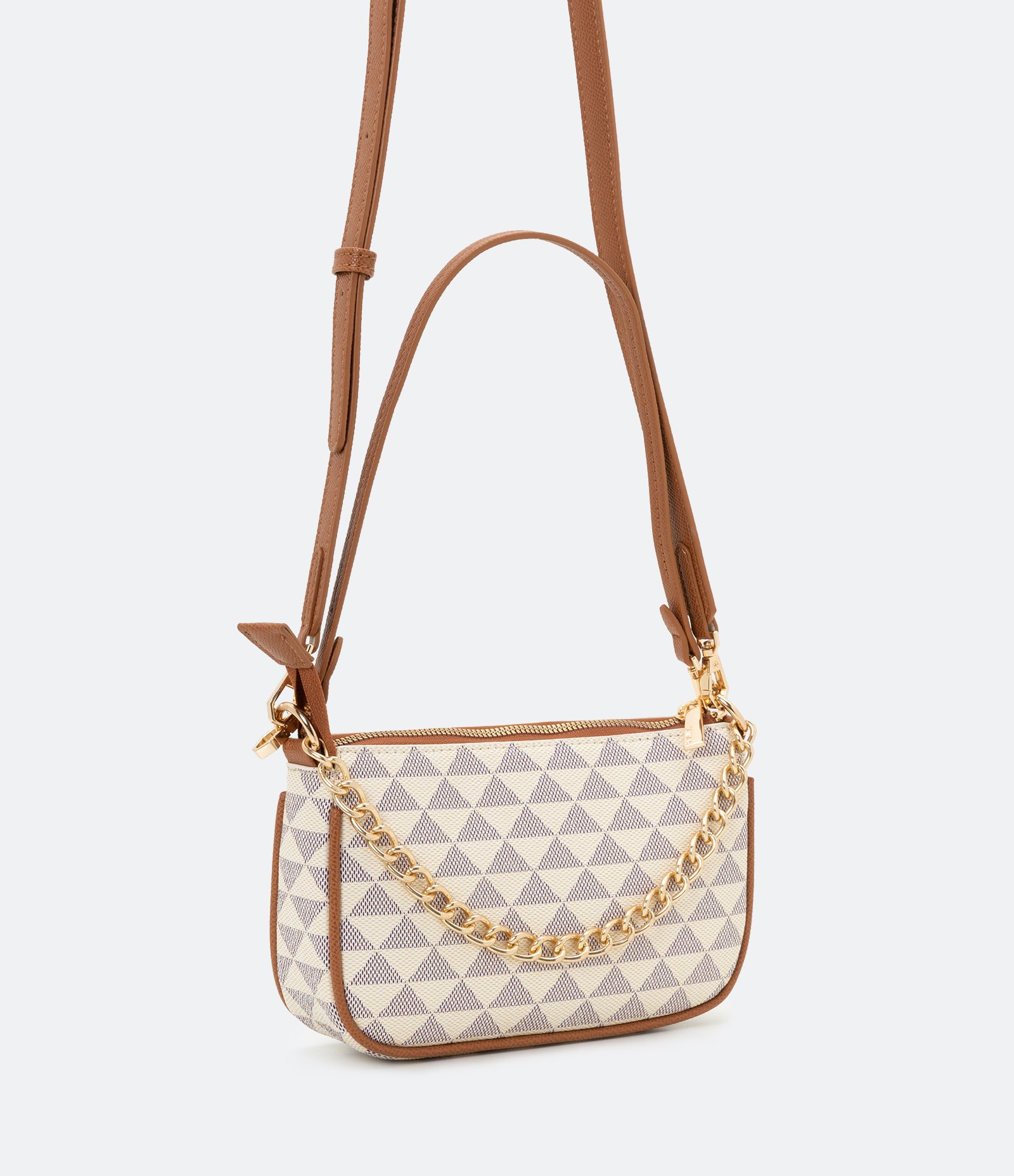 Bolsa Transversal Baguete com Alça de Corrente 5