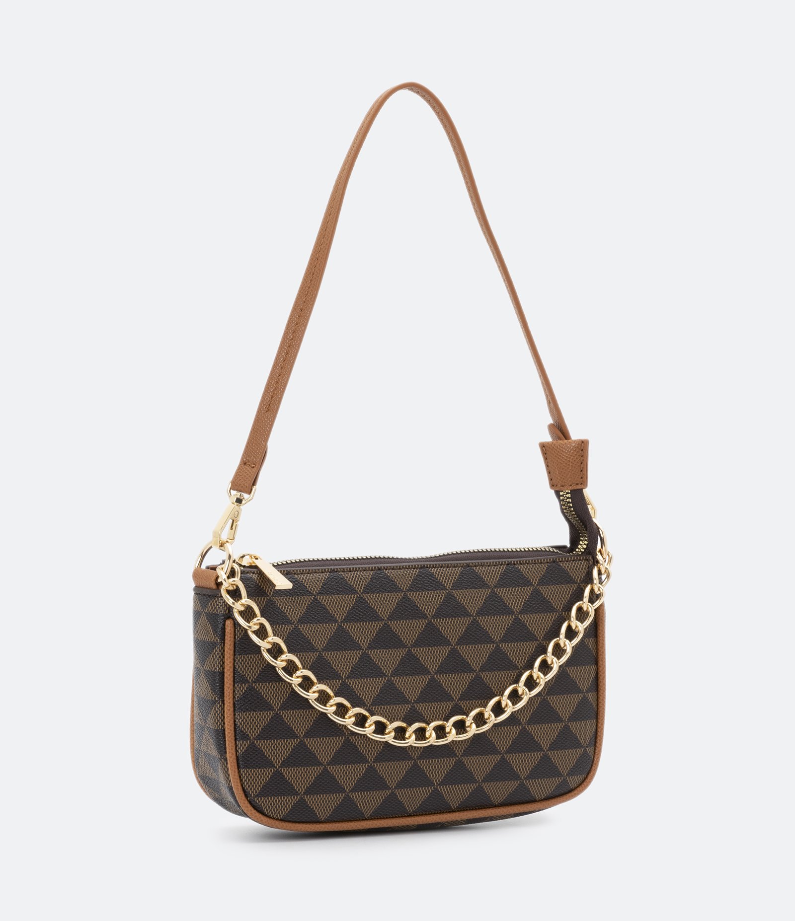 Bolsa Transversal Baguete com Alça de Corrente 4