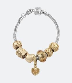 Kit Relógio Mondaine Analógico com Pulseira e Caixa em Aço 32369LPMVBE2KR