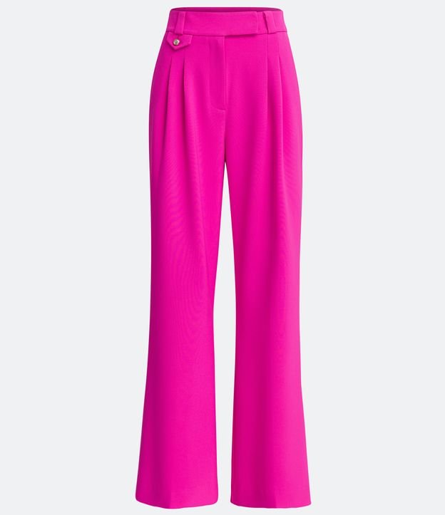 Pantalón Wide Leg en Sastrería Rosado 6
