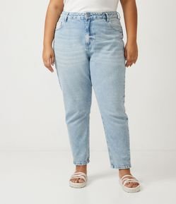 Pantalón Mom Jeans con Bolsillo a Contraste Curve & Plus Size