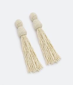 Maxi Brinco com Tassel de Miçangas