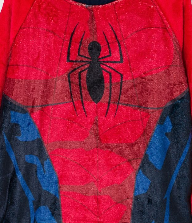 Pijama Infantil Homem Aranha Capuz Marvel Tam 2 a 10