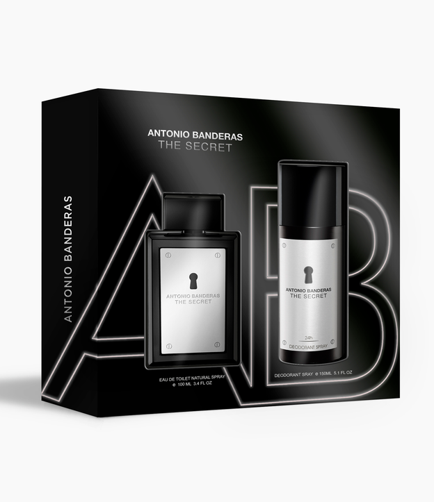 Kit Perfume Antonio Banderas Secret Anual + Deo Spray