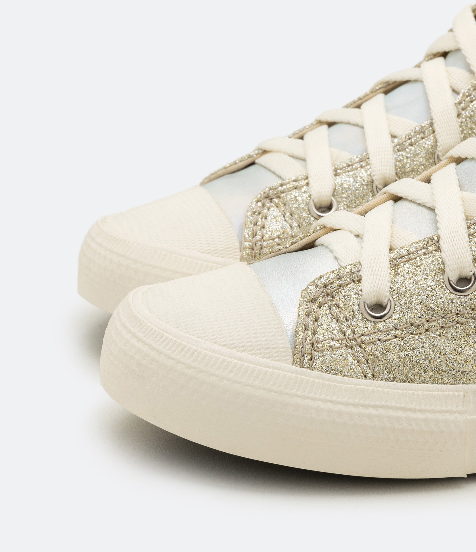 Tênis Infantil Abotinado com Glitter - Tam 28 ao 37 Dourado 3