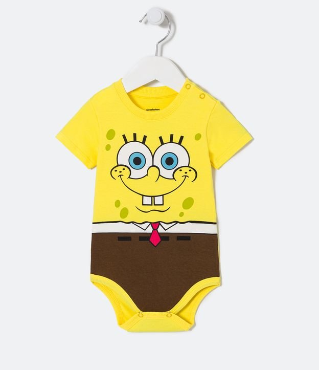 Body infantil Bob Esponja, da Renner