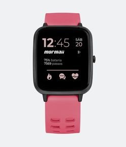 Relógio Mormaii Smartwatch Molife com Pulseira em Silicone MOLIFEAG/8R