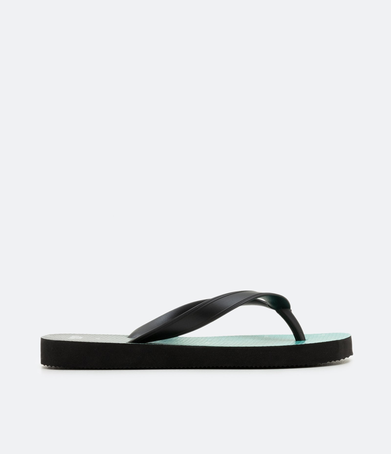 Chinelo Infantil Degradê com Tiras e Estampa de Coqueirinhos - Tam 29 ao 36 Azul 2
