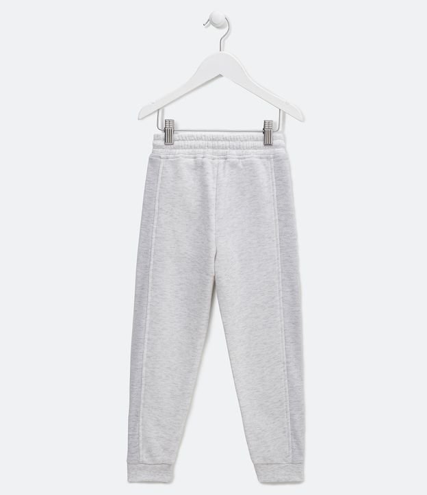 Pantalón Infantil con Cremallera en los Bolsillos - Talle 5 a 14 años Gris 2
