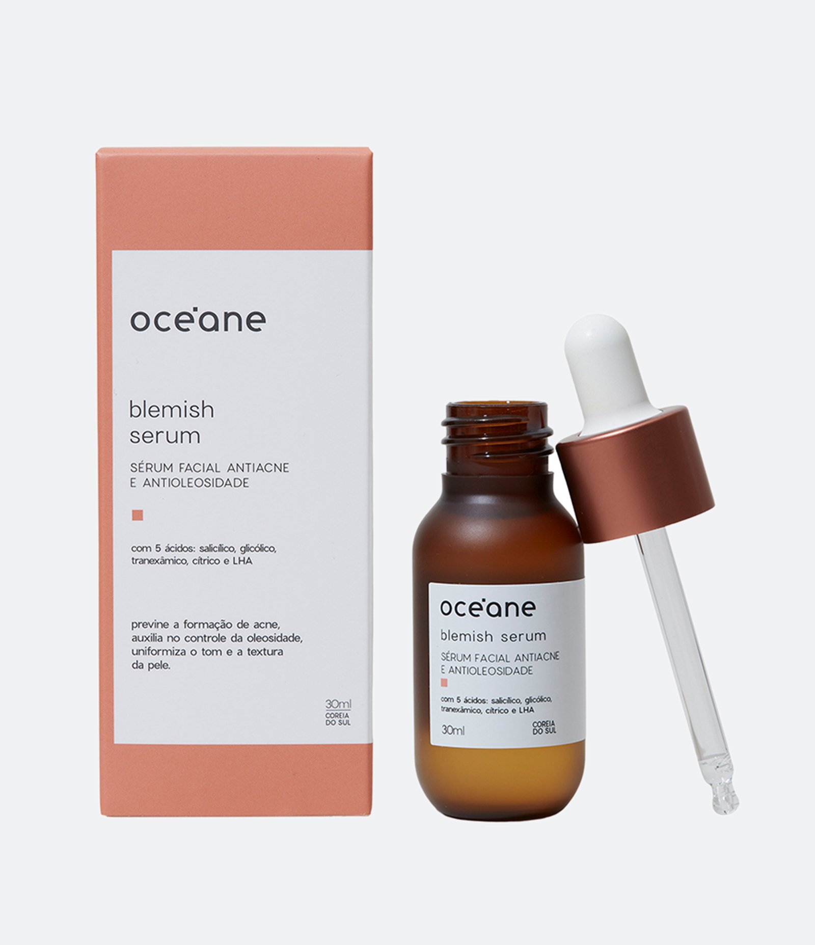 Serum Blemish Antiacne e Antioleosidade  Oceane 30ml 2