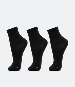 Kit 03 Pares de Meias Infantil Cano Alto Lupo