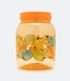 Imagem miniatura do produto Kit Jarra para Jugo 2,5l y 5 Vasos en Plástico con Estampado Tropical Naranja 5