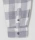 Imagem miniatura do produto Camisa Infantil con Estampado de Cuadros y Pequeño Bolsillo - Talle 5 a 14 años Blanco 4