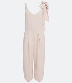 Macacão Aladim em Linho com Faixa