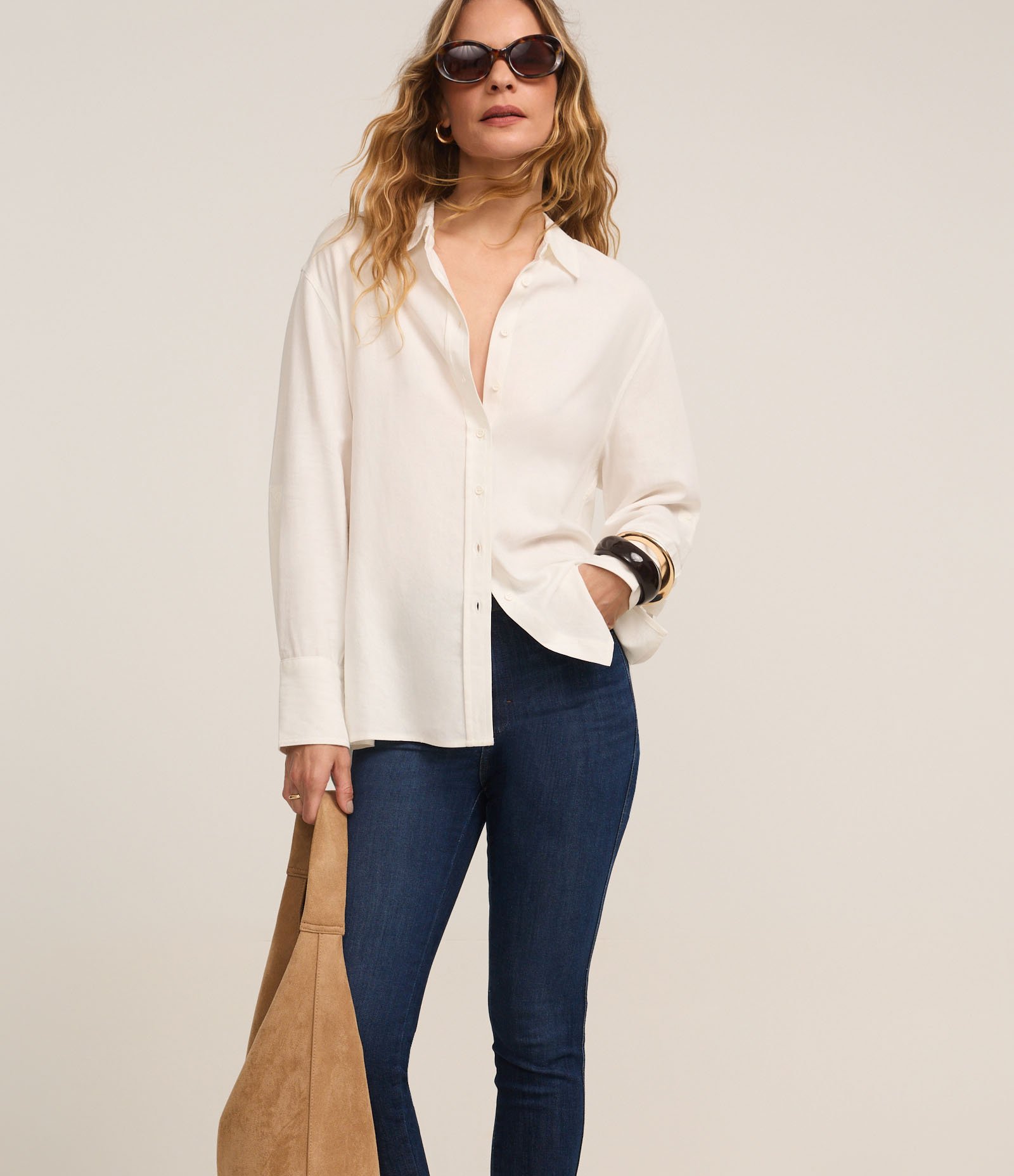 Calça Skinny em Jeans com Elastano Escuro 2