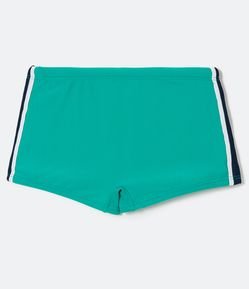 Sunga Boxer Infantil com Listra Lateral - Tam 5 a 14