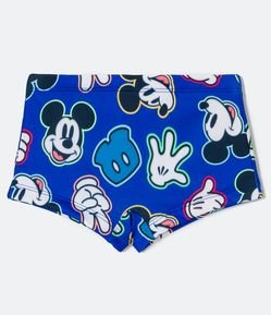 Sunga Boxer Infantil Estampa Mickey - Tam 1 a 4 Anos