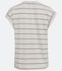 Imagem miniatura do produto Blusa Musculosa Muscle Tee con Estampado de Rayas Blanco 6