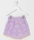 Imagem miniatura do produto Short Clochard Infantil con Bordados de Piñas - Talle 5 a 14 años Violeta 2