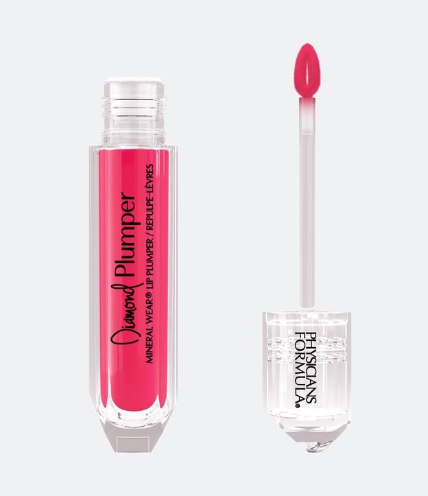 Gloss Mineral Wear Diamond Lip Plumper Physicians Formula Pink Radiant Cut 1