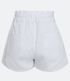Imagem miniatura do produto Short Baggy en Sarga con Cintura Elástica y Pliegues Blanco 7