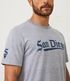 Imagem miniatura do produto Remera Comfort Deportiva en Algodón con Estampado San Diego Gris 4