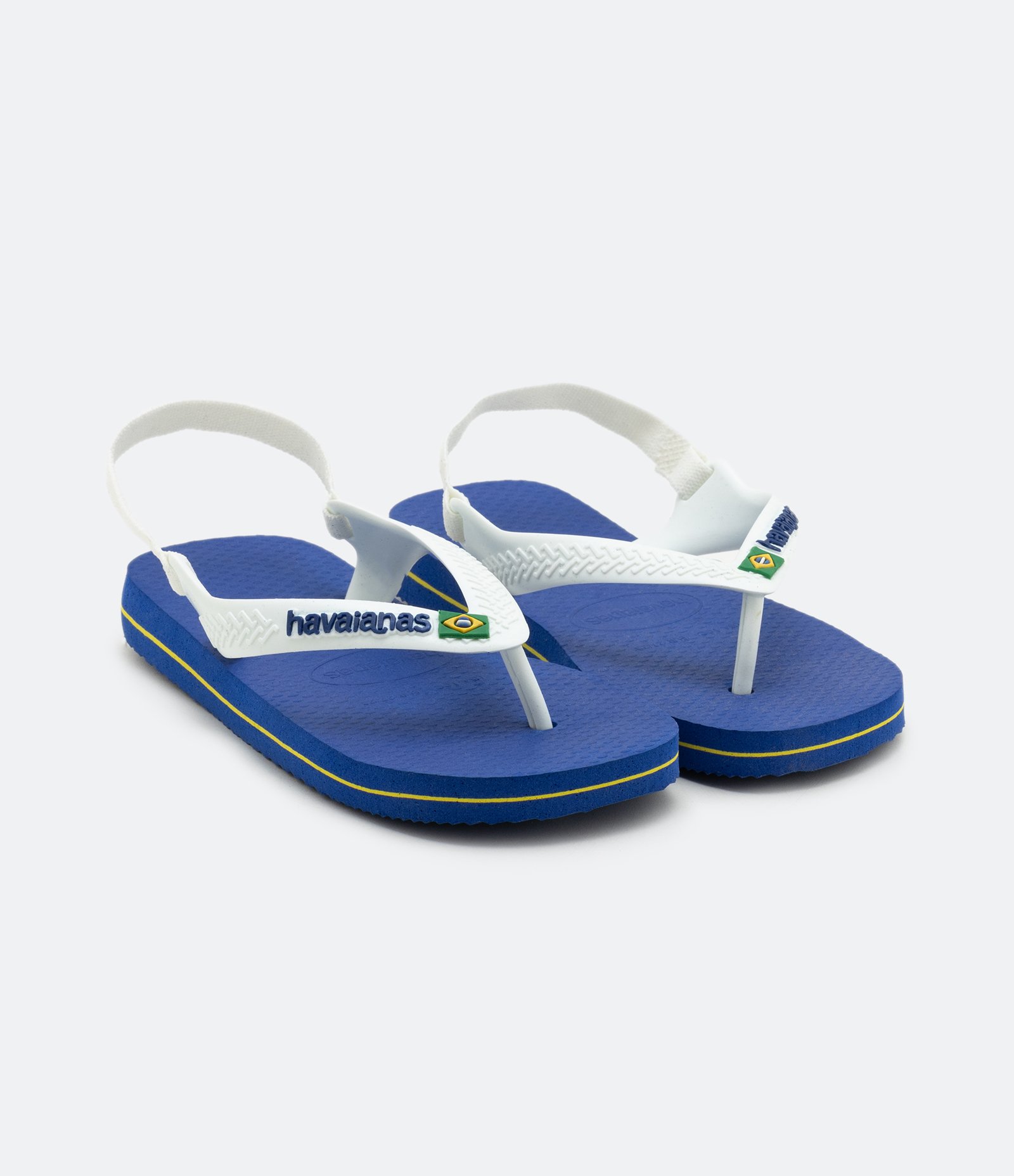 Chinelo Infantil com Elástico Havaianas - Tam 17 ao 26 Azul 1