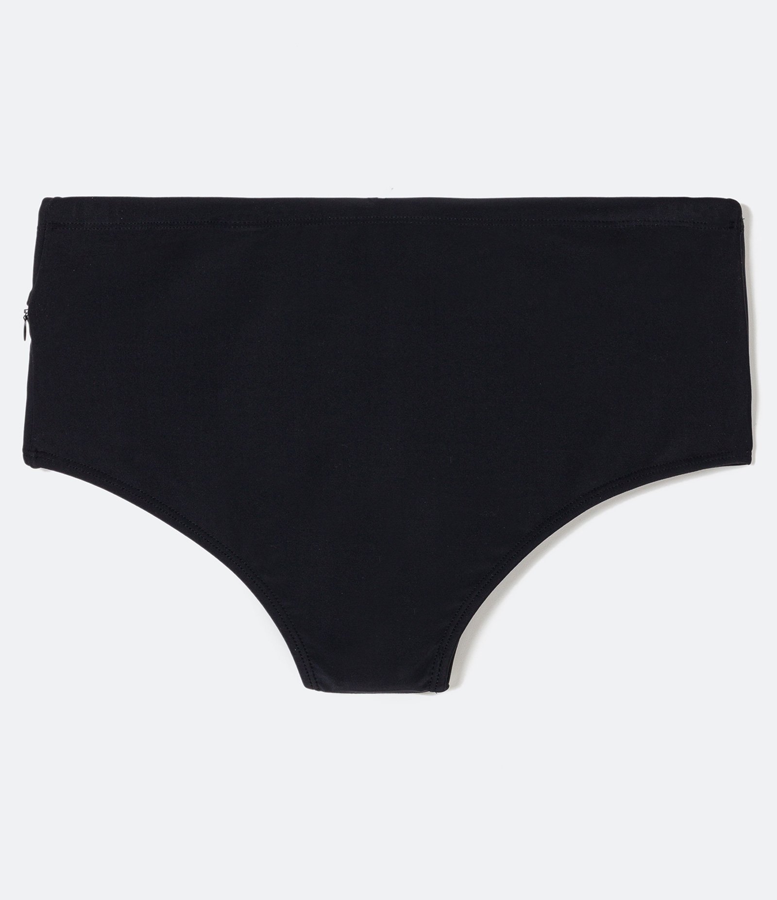 Sunga em Poliamida com Bolsinho de Zíper Lateral Preto 5