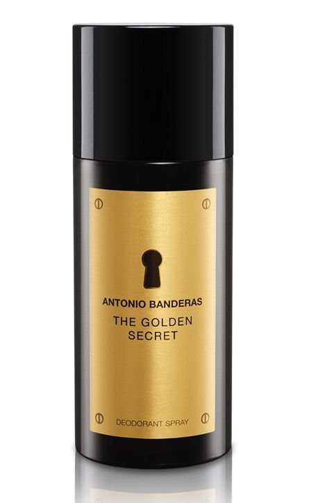 Kit Perfume Antonio Banderas The Golden Secret Masculino Eau de Toilette  100ml + Desodorante Spray 150ml KIT