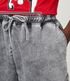 Imagem miniatura do produto Bermuda Jeans Slim Jaspeada Gris 4