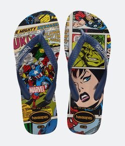 Chinelo de Tiras com Estampa Clássicos Marvel Havaianas