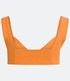 Imagem miniatura do produto Blusa Musculosa Cropped en Viscosa con Lastex en la Espalda Naranja 8