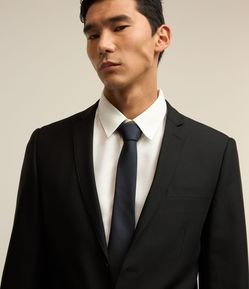 Gravata Slim Maquinetada com Textura