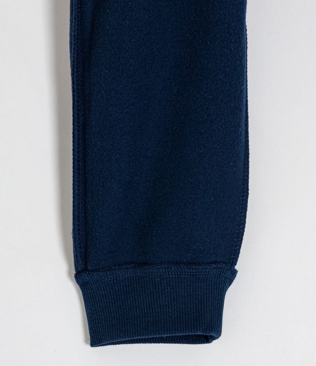 Pantalón Infantil con Cintura Elástica y Cordón - Talle 1 a 4 años Azul 5