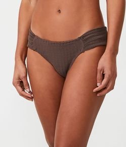 Biquini Calcinha em Poliamida com Lateral Drapeada