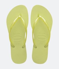 Chinelo Slim com Tira Metalizada Havaianas